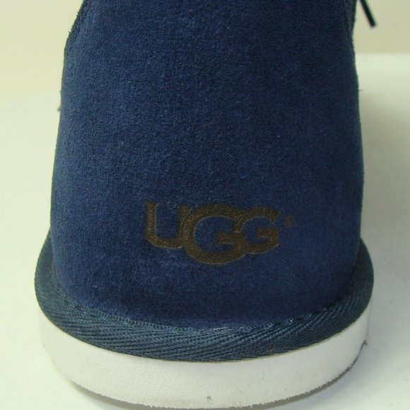 UGG MENS MAKSIM 1016680 BLUE SUEDE CHUKKA BOOTS